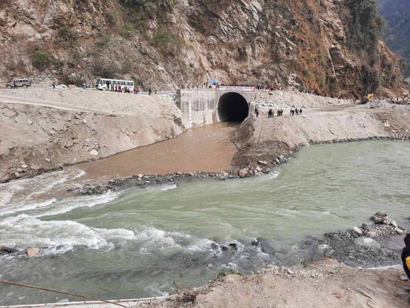 अरुण प्रवेश मार्ग मुआब्जा कार्यदलले काम थाल्यो