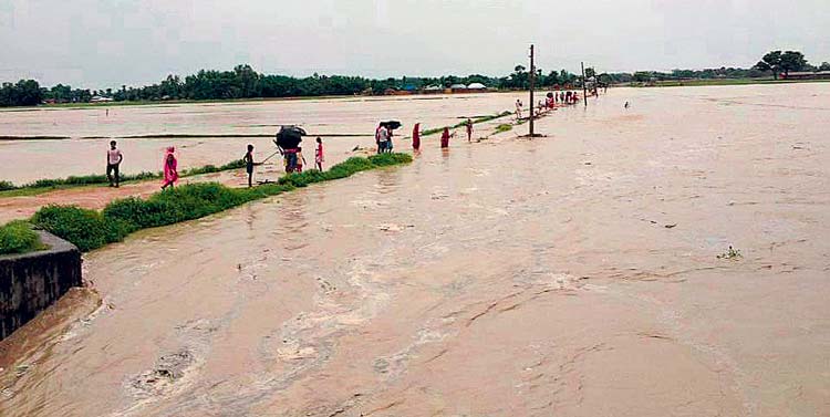 यी क्षेत्रमा बाढीको खतरा, उच्च सतर्कता अपनाउन महाशाखाको अनुराेध