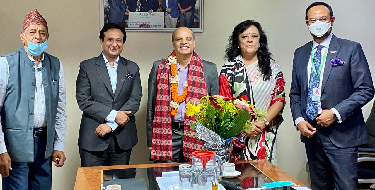 नबिल बैंकको सञ्चालक समिति अध्यक्षमा उपेन्द्र पौडेल नियुक्त