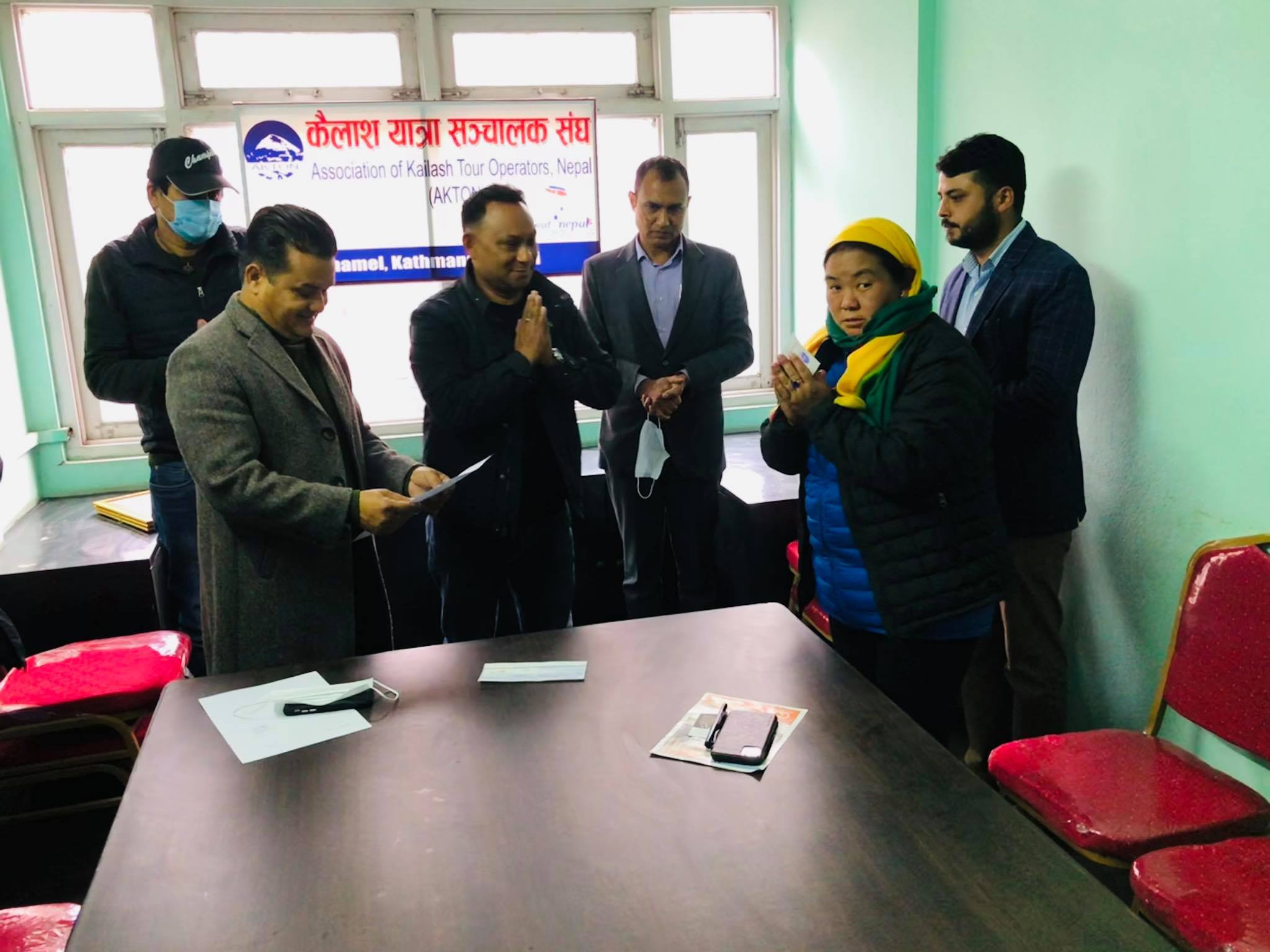 रसुवा दुर्घटनामा मृतकका परिवारलाई २ लाख ९५ हजार रुपैयाँ आर्थिक सहयोग