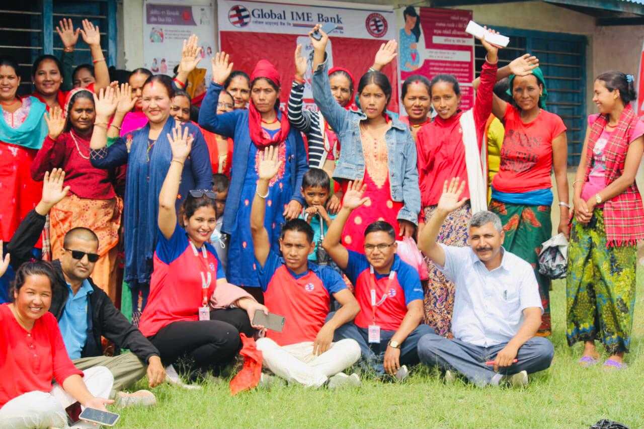 ग्लोबल आईएमईद्वारा  निःशुल्क महिला स्वास्थ्य शिविरको आयोजना, १५० जना लाभान्वित