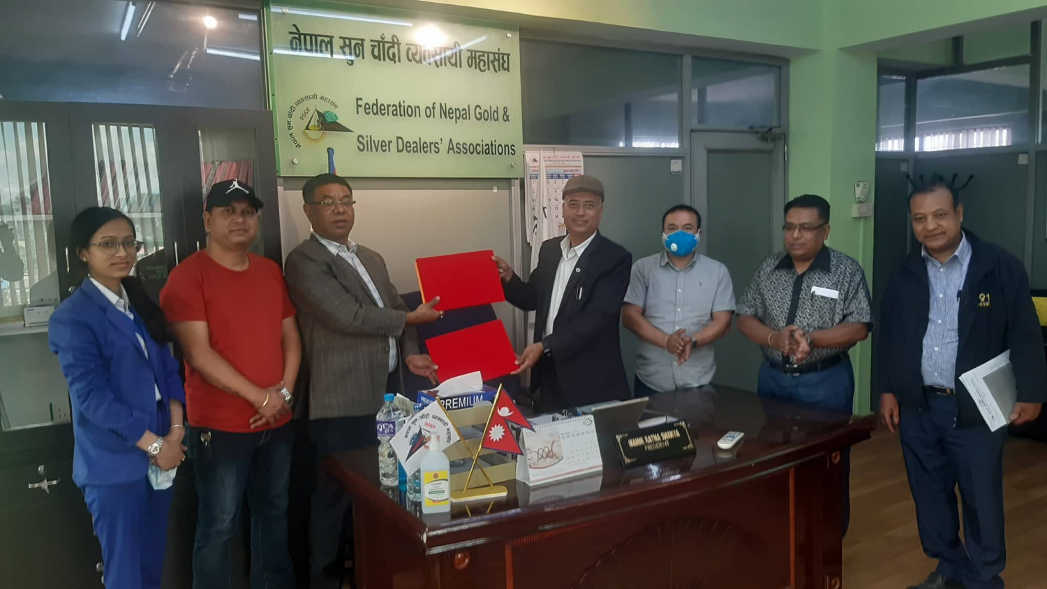 सुनचाँदी व्यवसायी महासंघ र गेटवे पेमेण्टबीच भुक्तानी सेवासम्बन्धी सम्झौता