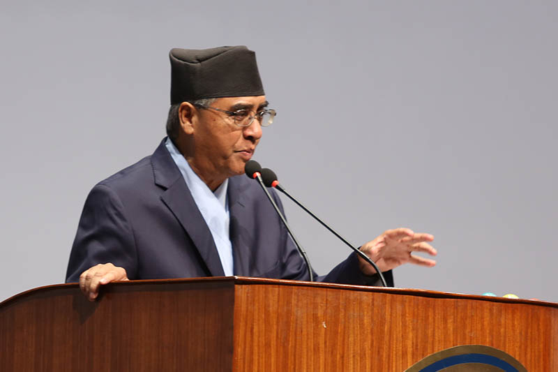  दुई वर्ष पहिलेको नीति कार्यक्रम हेरेर सरकार आफैँ लज्जित बन्नुपर्ने स्थिति छ-पूर्व प्रधानमन्त्री देउवा 