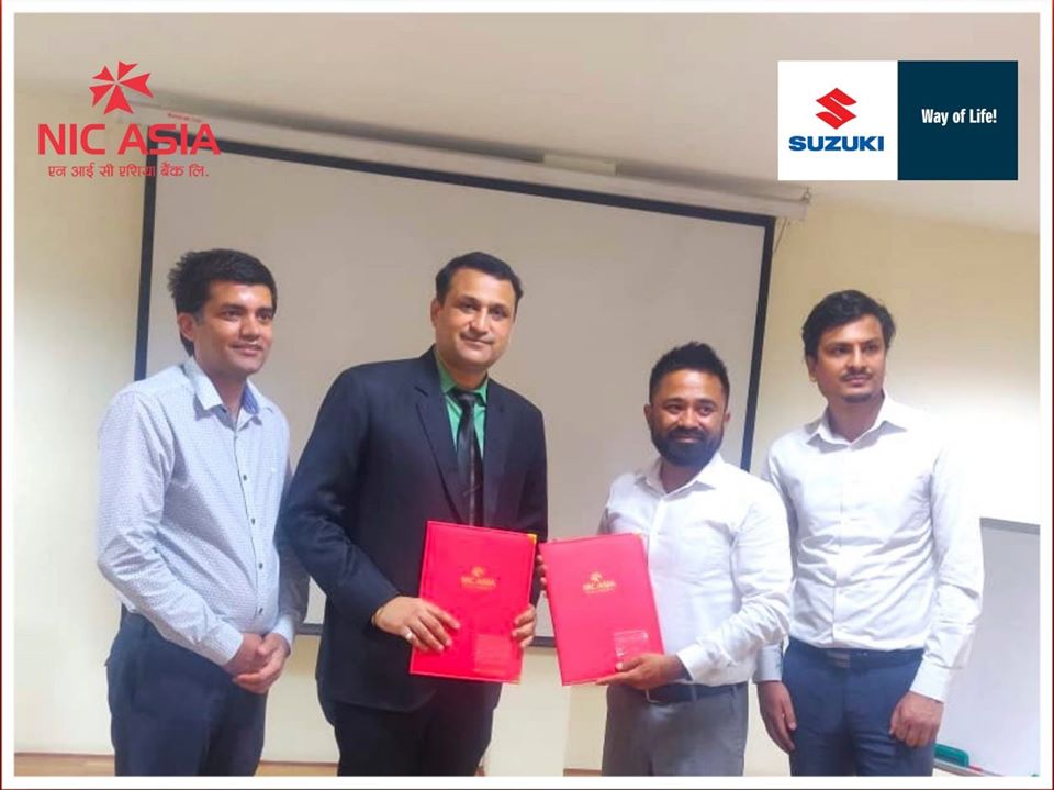 एनआईसी बैंक र सिजी मोटोकर्प बीच फाइनान्सीङ पार्टनर समझदारी