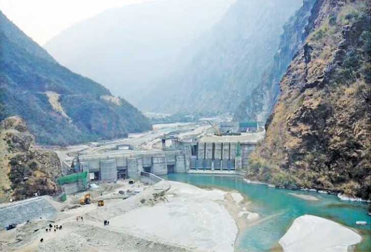 अपर तामाकोशी हाइड्रोपावर गयाे घाटामा 