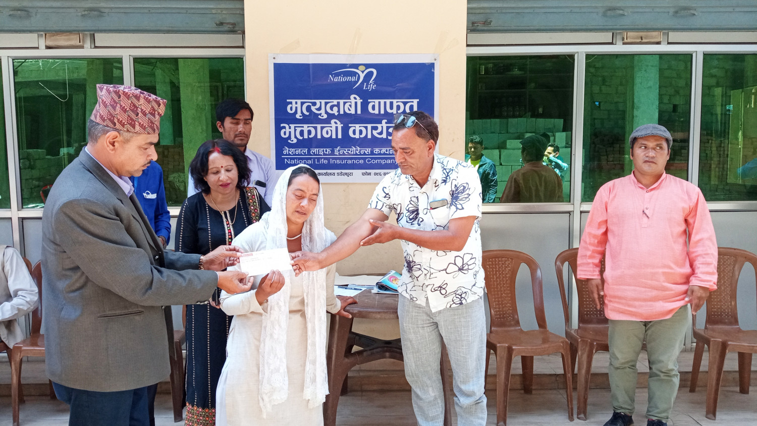 नेसनल लाइफले गर्यो १ करोड २४ लाख मृत्यु दाबी भुक्तानी 