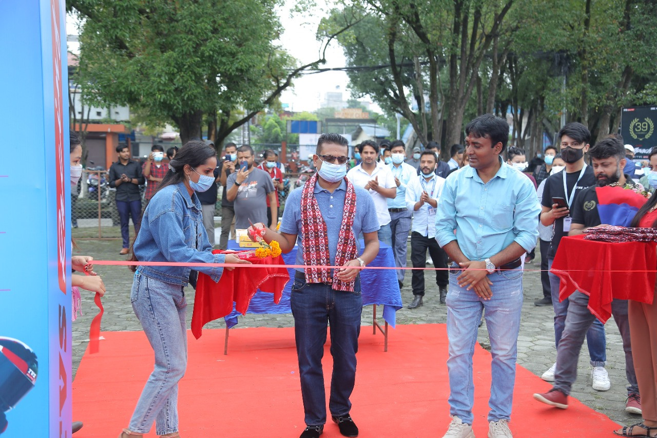 टीभीएस ग्राण्ड दसैं एक्सचेन्ज मेला शुक्रबारबाट काठमाडौंको भृकुटीमण्डपमा सुरु