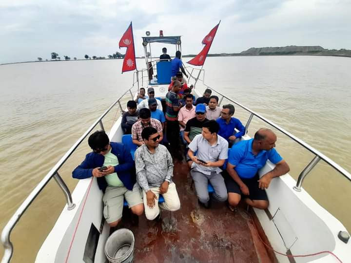 देशकै मानवनिर्मित ठूलो तालमा चल्न थाल्यो जेटबोट, ३० करोड लगानी