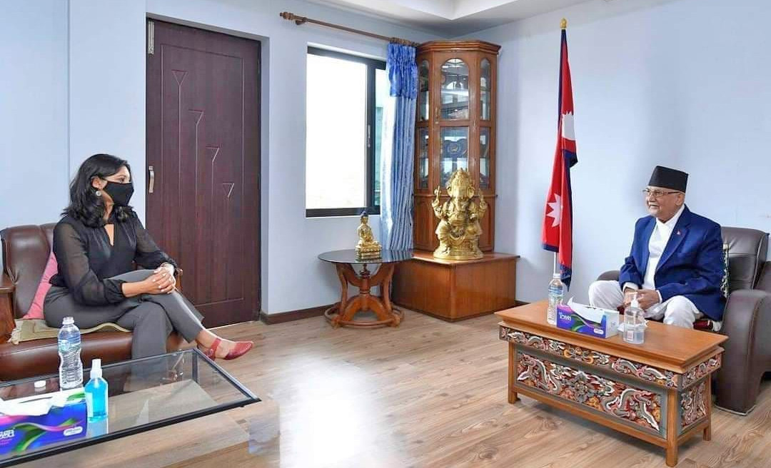 ओली फतिमा भेटः एमाले अध्यक्ष ओलीले मागे एमसीसीको विषयमा सरकारको धारणा 
