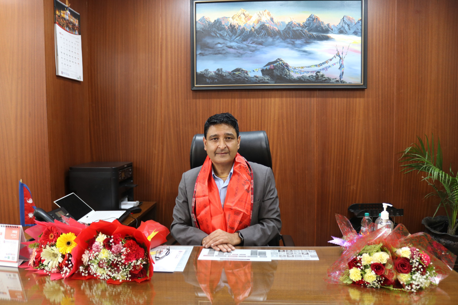 ग्लोबल आइएमई बैंकका डीसीओ सुरेन्द्रराज रेग्मीले गरे पदभार ग्रहण 
