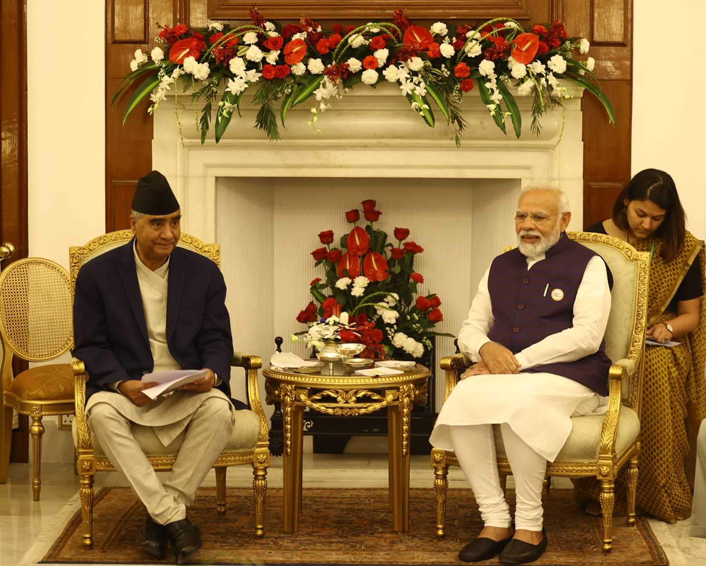 देउवा र माेदीबीच चारवटा सम्झौतामा हस्ताक्षर