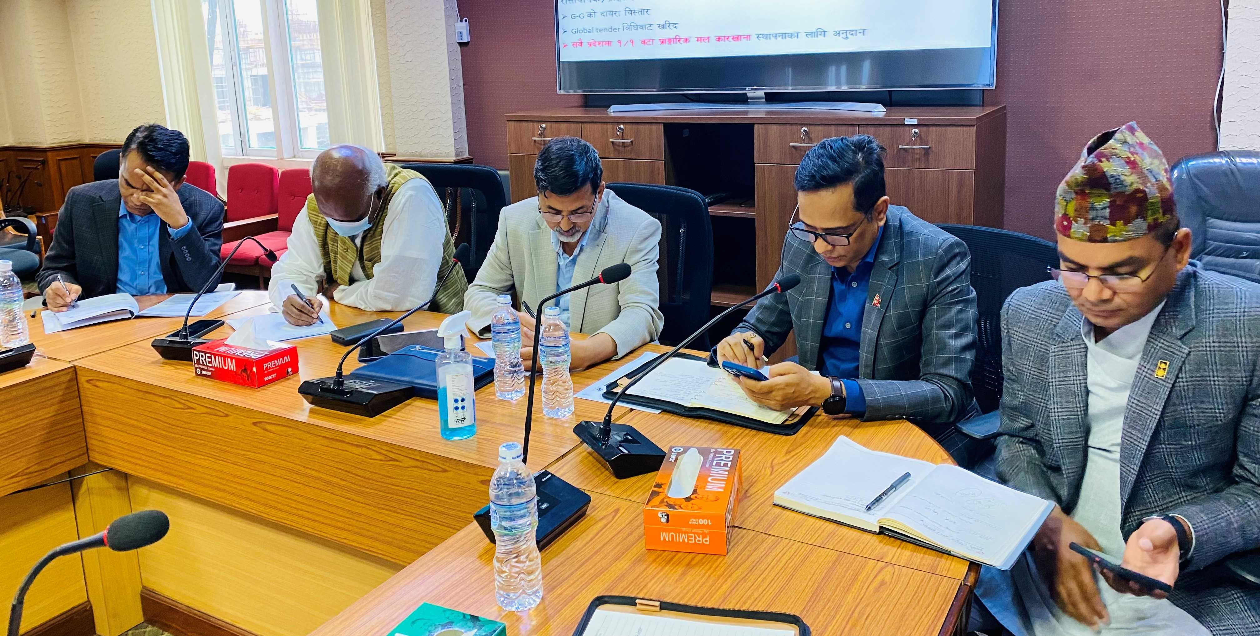 कृषि क्षेत्रमा अनुदान भन्ने शब्द नराख्न सुझावः अर्थमन्त्री शर्मा