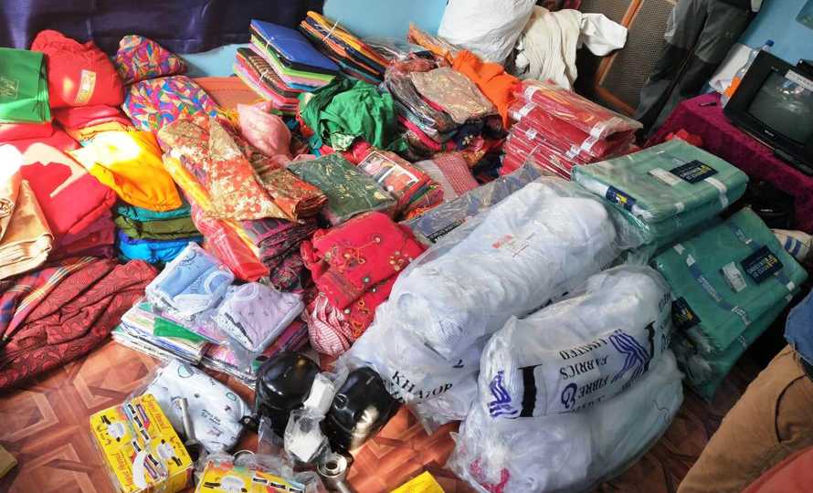 दुई दिनमा एक करोडको सामान बरामद 