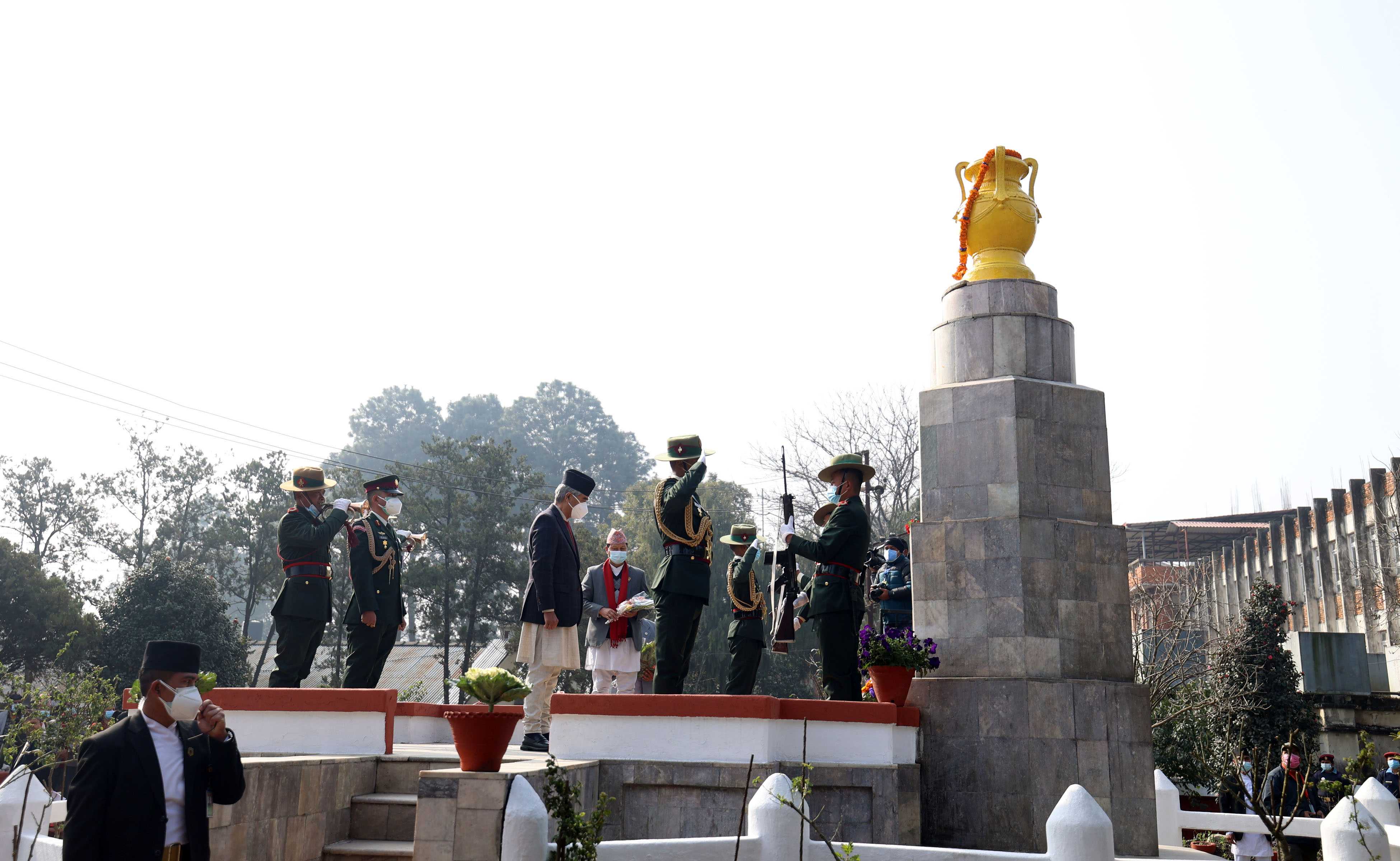 सहिदकै कारण मुलुकमा लोकतान्त्रिक प्रणाली सम्भवः प्रधानमन्त्री