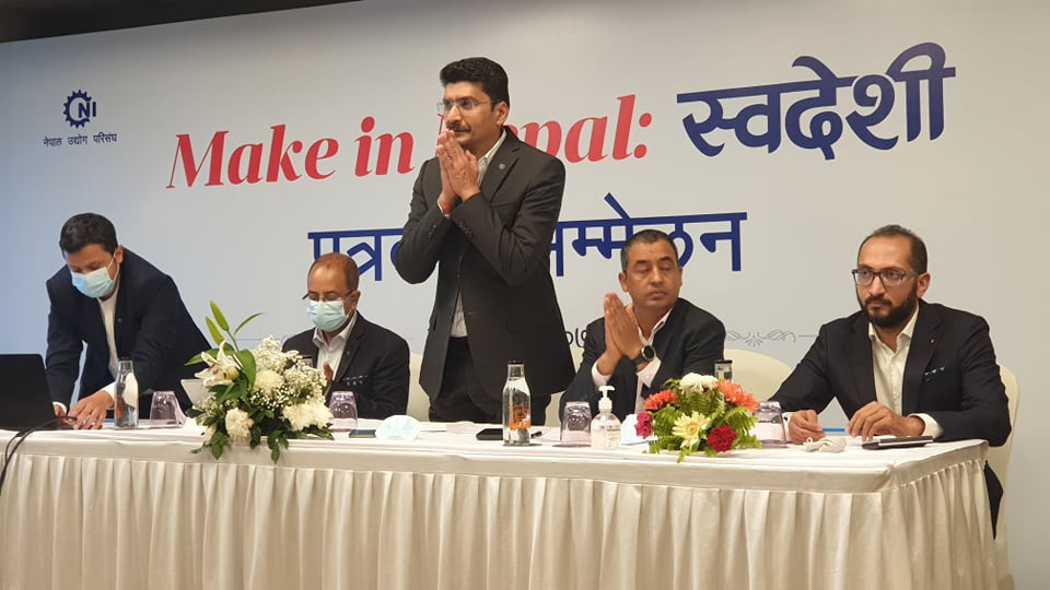 सरकारलाई उत्पादनमूलक उद्योगको महत्व बुझाउन ‘मेक इन नेपाल स्वदेशी’को भूमिका अहम