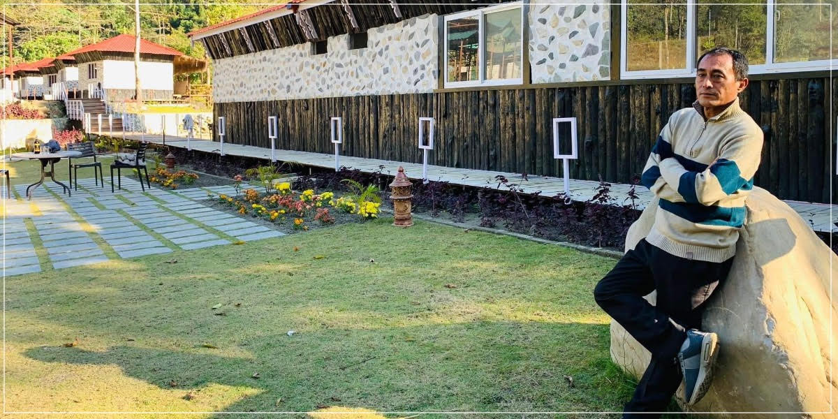 जापानबाट फर्किएका राजभण्डारी नेपालमा लगानी बढाउँदै, पर्वतमा बनाए २५ करोडमा लालटिन रिसोर्ट