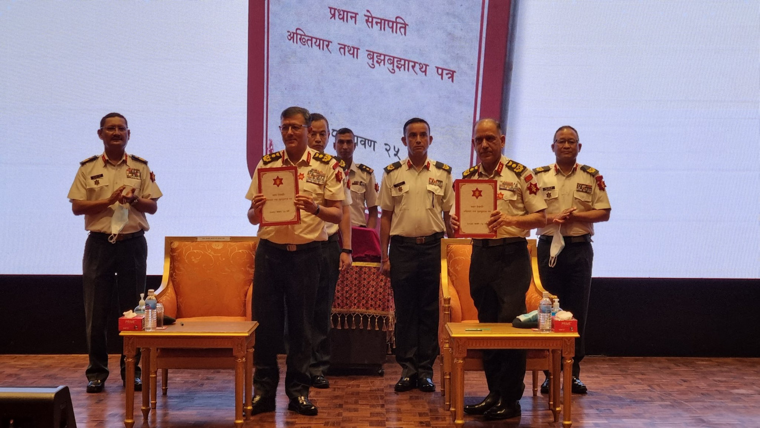 बलाधिकृतरथी प्रभु शर्माले लिए सेनाको कमाण्ड, भदौ २५ गतेदेखि नेपाली सेनाको ४४औँ प्रधानसेनापति