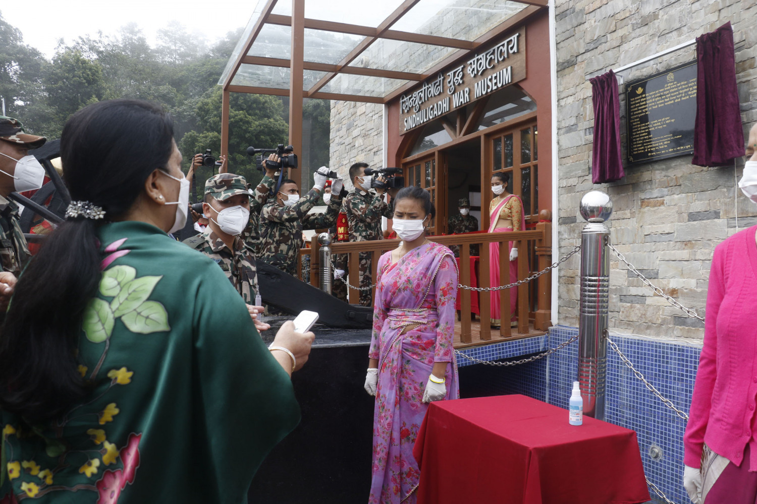 राष्ट्रपतिद्वारा पहिलो युद्ध संग्रहालयको उद्घाटन