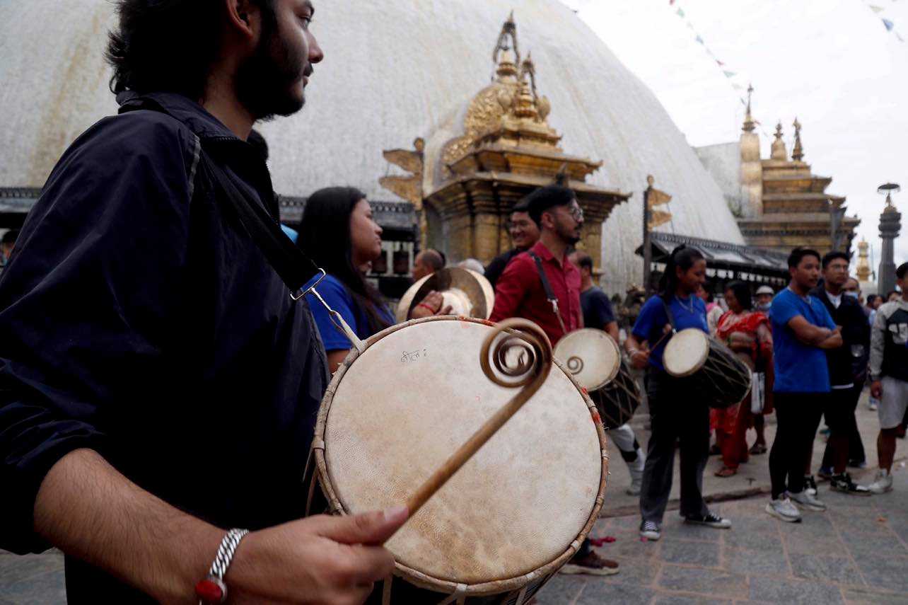 बौद्ध धर्मावलम्बीकाे एकमहिने ‘गुँला पर्व’ आजदेखि सुरु