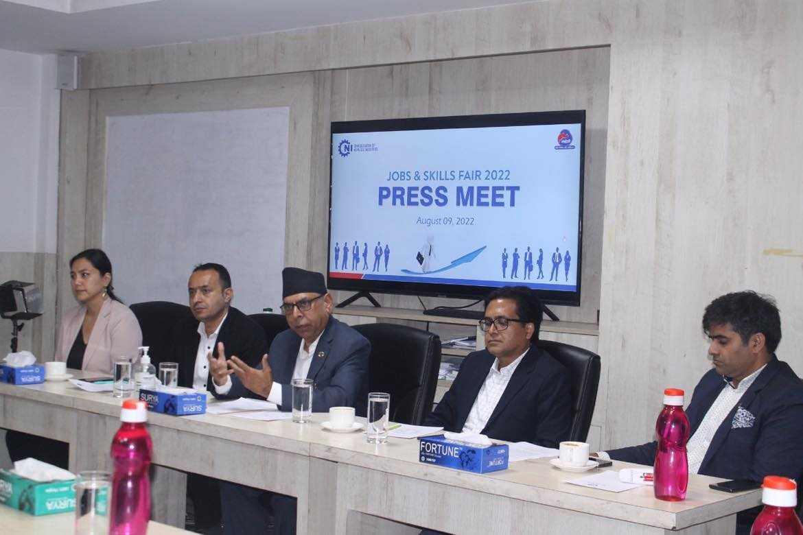 बेराेजगारीकाे खाडल कम गर्न ‘सिएनआई रोजगार तथा सीप मेला २०७९’ हुँदै