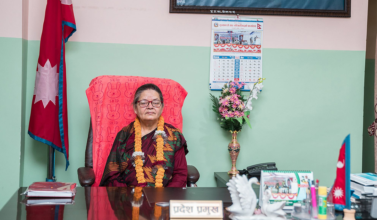 गण्डकी प्रदेश प्रमुखद्वारा पदभार ग्रहण