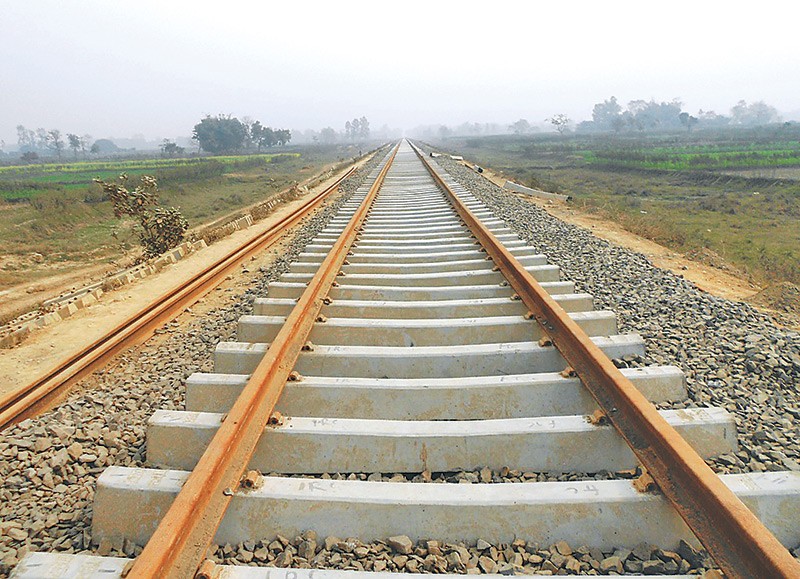इनरुवा–काँकडभिट्टा रेलमार्ग निर्माण मंसिरदेखि थालिने, साढे ८ हजार रुख काट्नुपर्ने