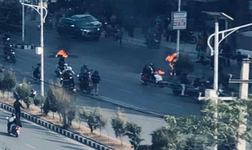 संसद भवनअघि आचार्यले गरे आत्मदाह प्रयास
