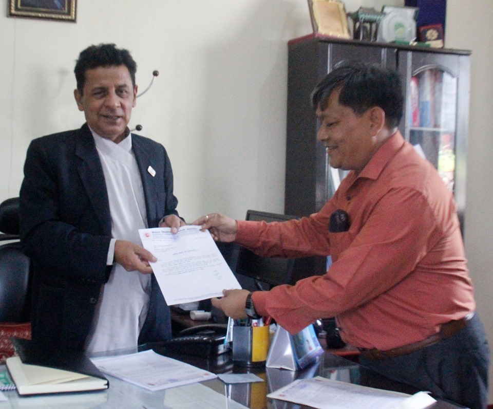 महासङ्घ प्रतिनिधिमण्डलले भेट्यो सार्वजनिक खरिद अनुगमन कार्यालयका सचिव