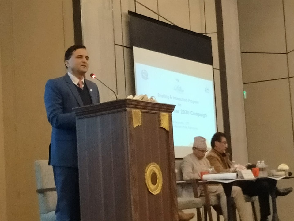 पर्यटन मन्त्रीको व्यवसायीलाई आग्रह : माग मात्रै नराख्नुहोस्, सबै मिलेर काम गरौं