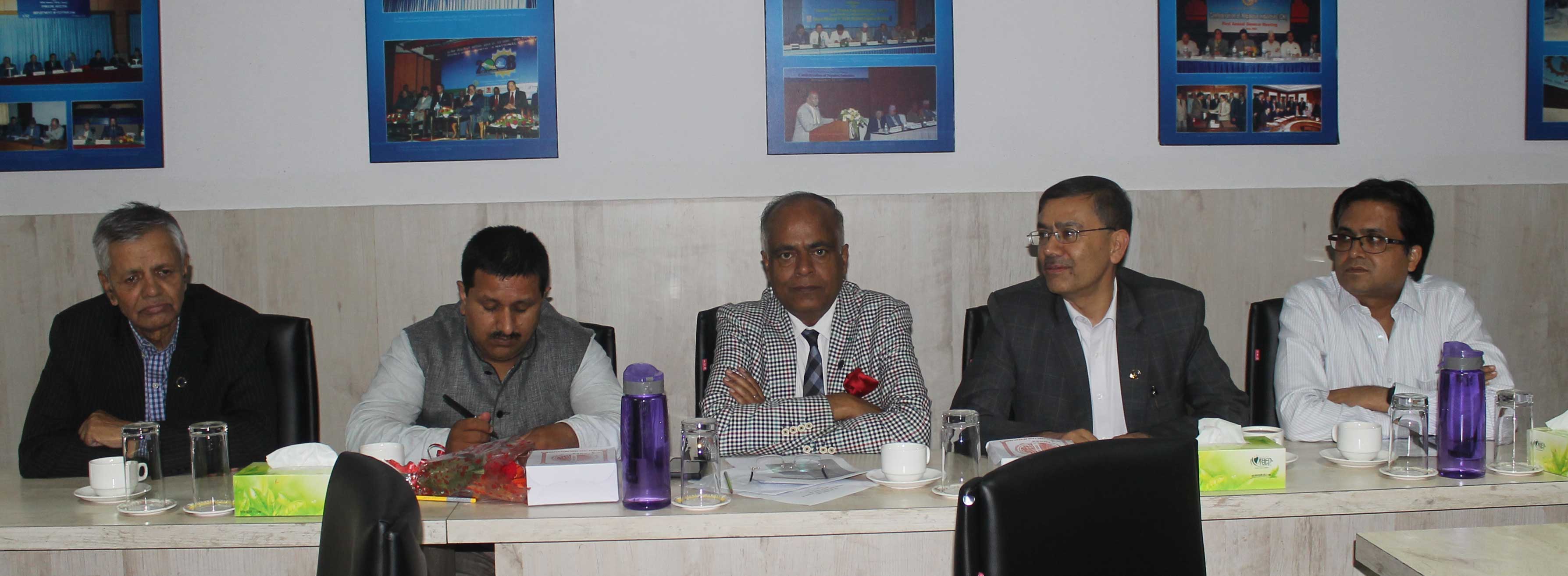 परिसङ्घसँग सेजनले आर्थिक विकासका मामिलामा थप सहकार्य गर्ने