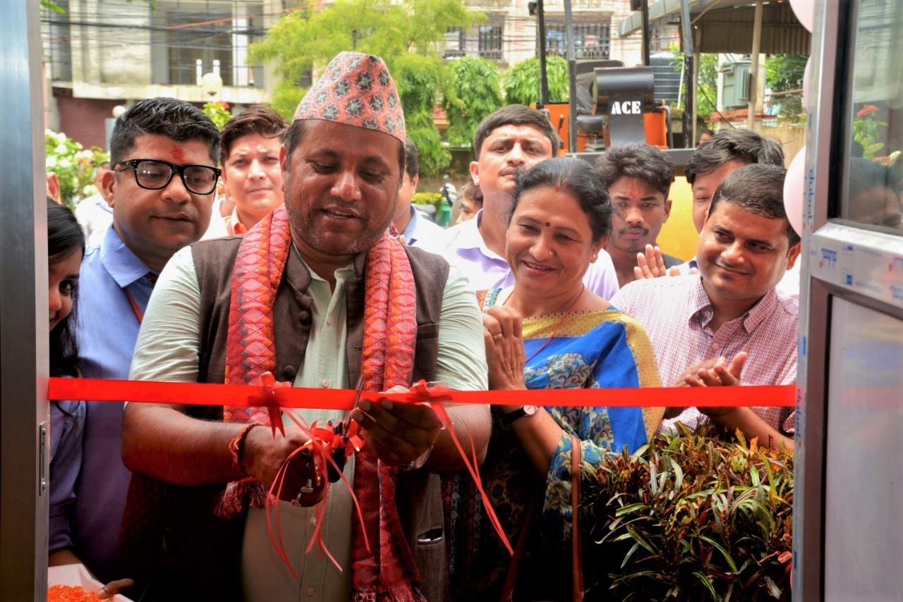 विराटनगरमा एनआईसी एशियाकोे विस्तारित काउन्टर