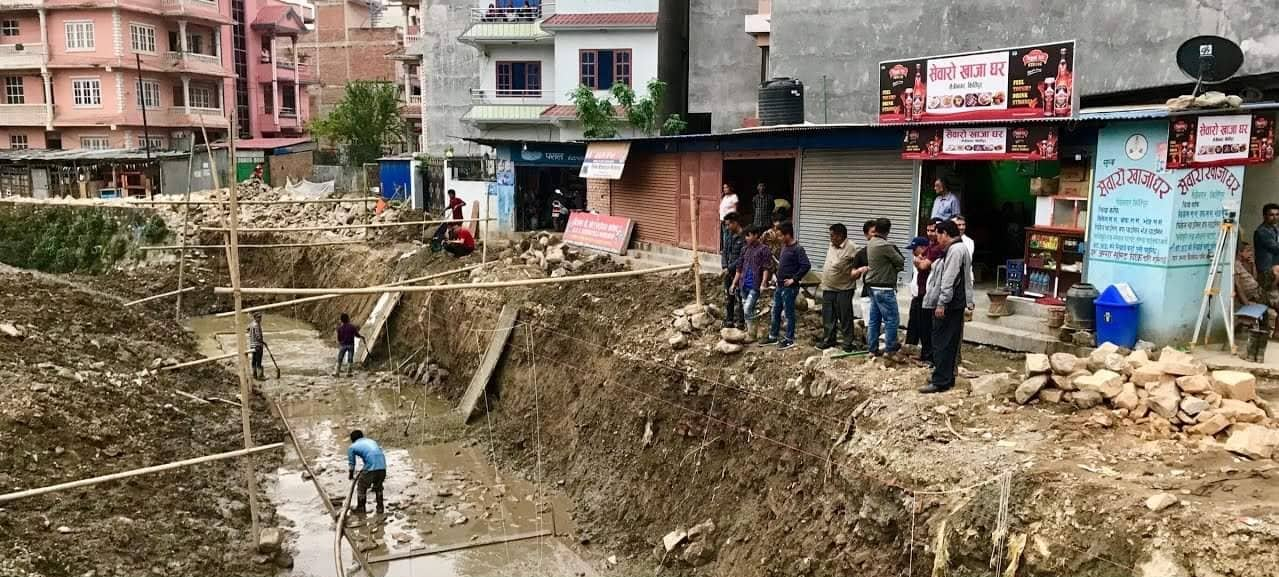 बागमतीका सहायक खोलामा करिडोर निर्माण हुँदै, बल्खुको काम यो बर्षभित्र सकिने