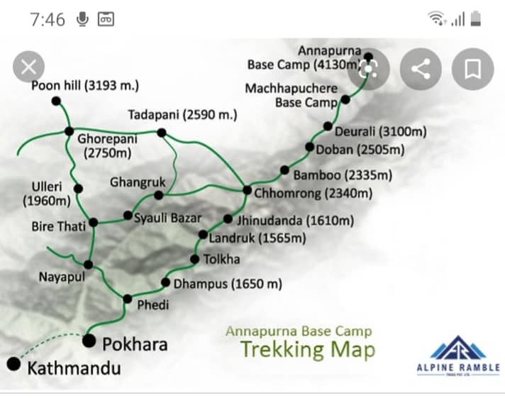 हिमपातका कारण ४ कोरियन र १ नेपाली सम्पर्कविहीन,खोजीका लागि पोखराबाट ६ जना गाईड पठाईयो