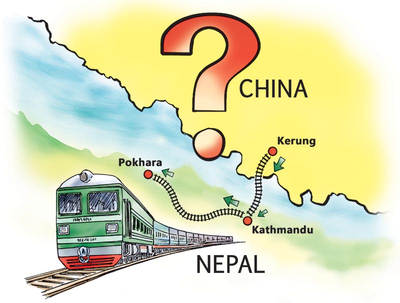 केरुङ–काठमाडौं रेलमार्गको डीपीआर तयार गर्न चीन सहमत, छिट्टै काम सुरु हुने  