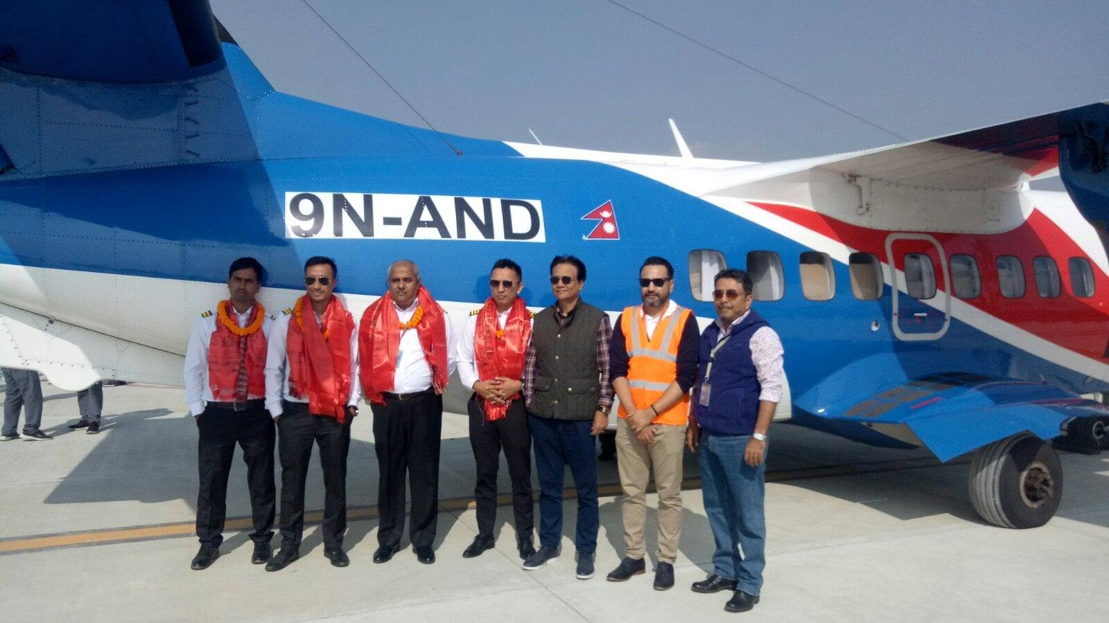 भ्रमण बर्षको पूर्वसन्ध्या समिट एयरले ल्यायो नयाँ जहाज
