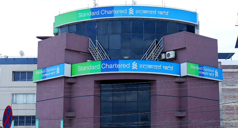 स्ट्याण्डर्ड चाटर्ड बैङ्कको नाफा २४९ करोड 