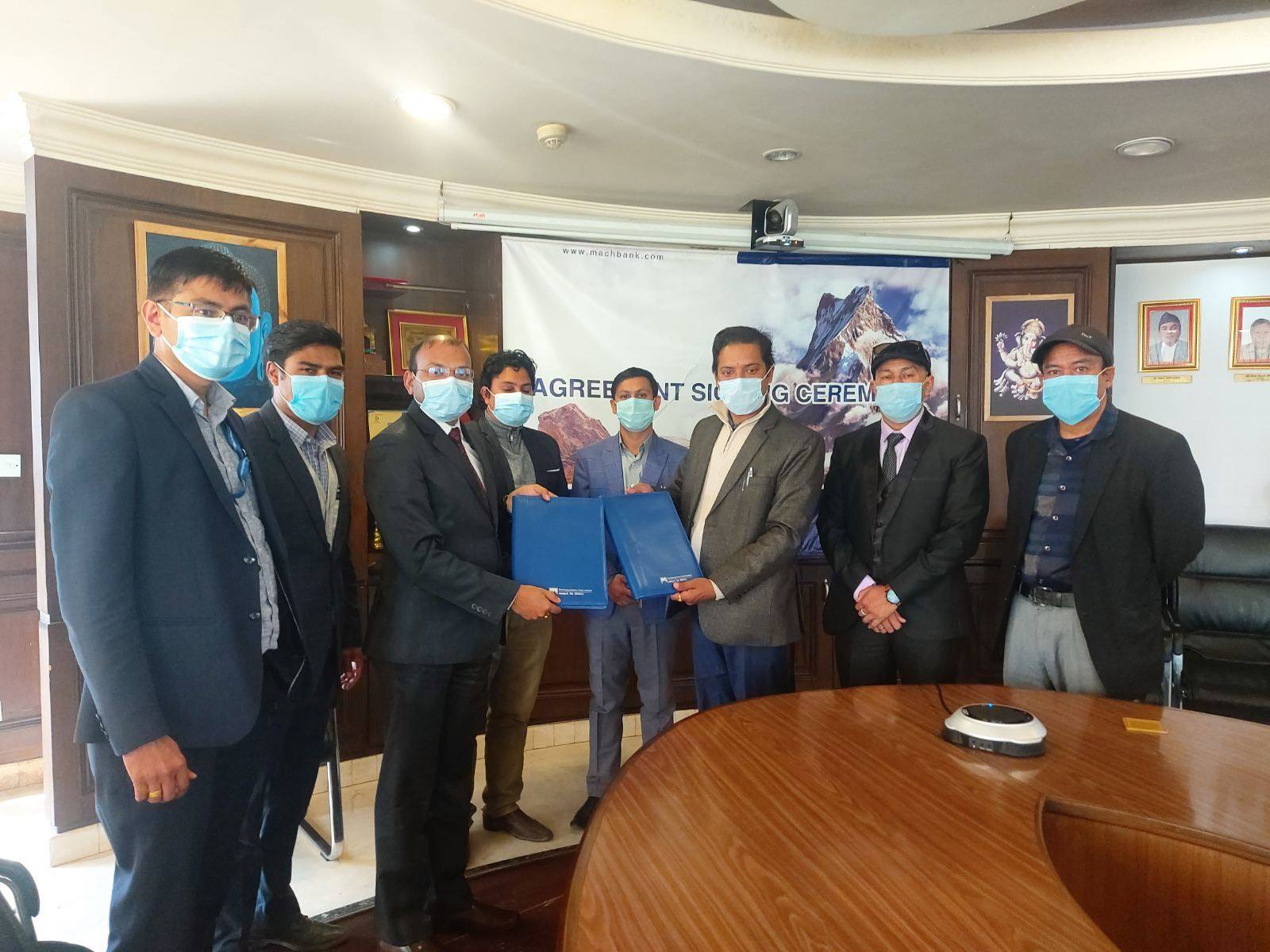 माछापुच्छ्रे बैंक र एसोसिएसन अफ  प्रि–स्कुल एजुकेटर्स नेपालबीच सम्झौता 