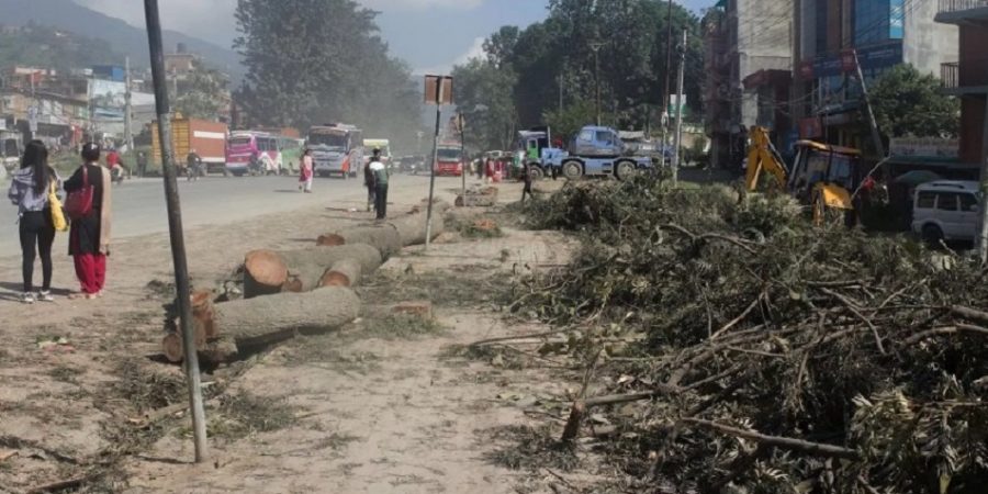 दोस्रो चक्रपथ खण्डमा ‘साईट क्लियरेन्स’ अन्तिम चरणमा, चिनिँया ठेकेदार नआउँदा काम सुरु भएन्