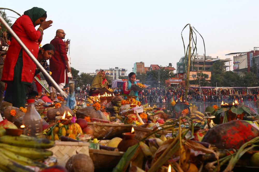 छठ पर्व सुरू, आज ‘नहाय–खाय’