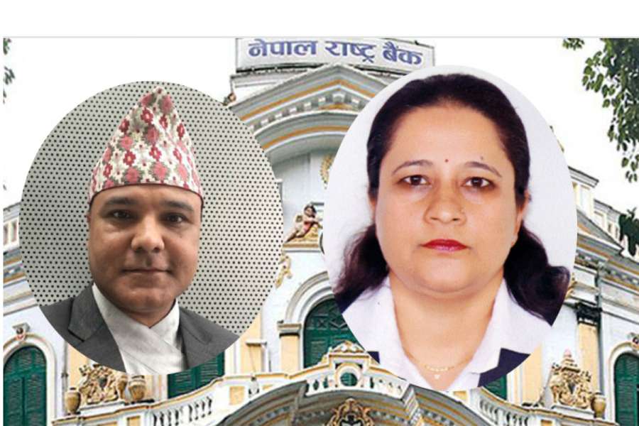 राष्ट्र बैंकको डेपुटी गभर्नरमा निलम ढुंगाना   र बमबहादुर मिश्र  नियुक्त 