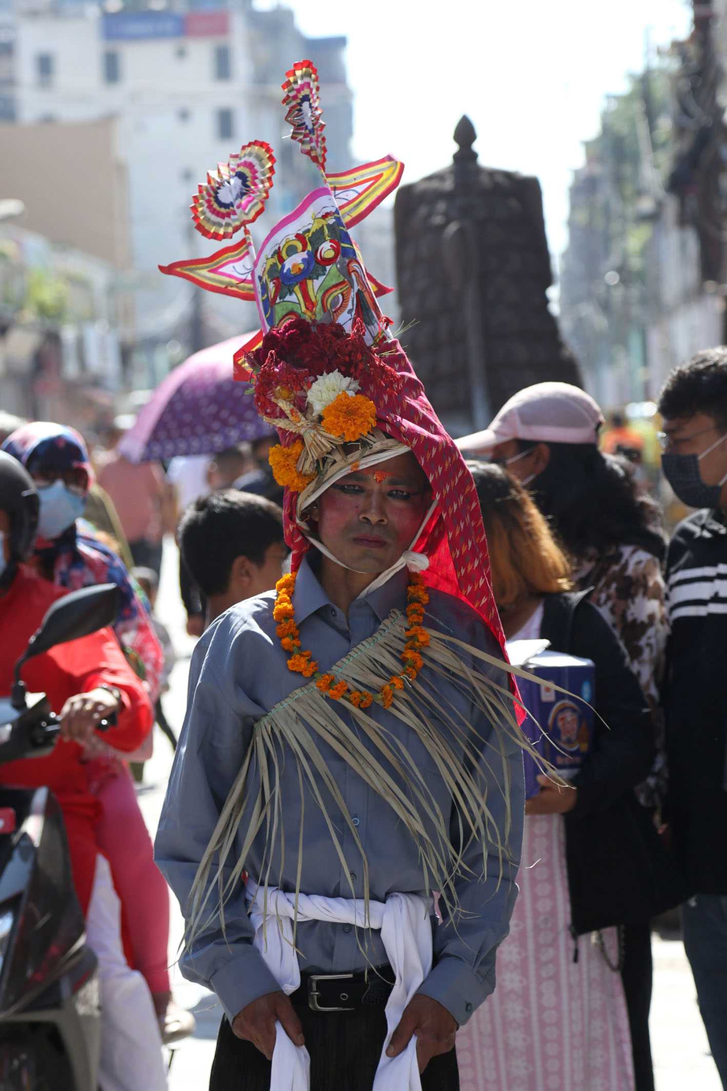 राजधानीमा गाईजात्राको रौनक (फोटो फिचर)