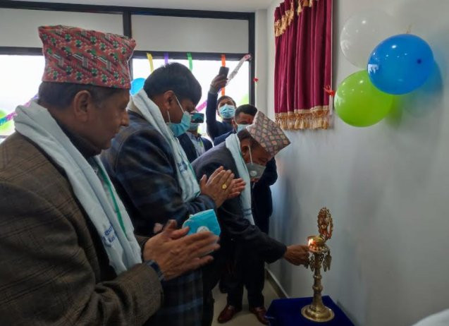 दुलेगौडामा कामना सेवा विकास बैंकको शाखा कार्यालय स्थानान्तरण