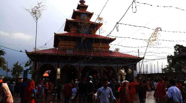 कंकालिनी भगवती मन्दिरमा ६ सय ६९ राँगाको बलि चढाइयो