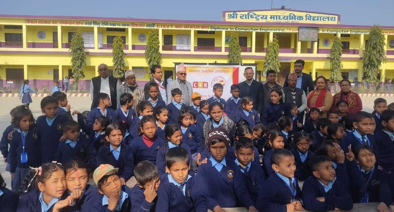 महालक्ष्मी विकास बैंकद्वारा विभिन संस्थागत सामाजिक उत्तरदायित्व कार्यक्रम 