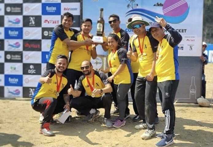 कर्पोरेट बिच  क्रिकेटको उपाधि माछापुच्छ्रे बैंकलाई