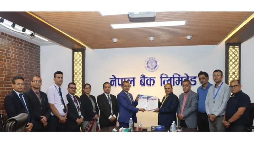 नेपाल बैंक र त्रिविबीच अनुसन्धानमा सहकार्य गर्न सम्झौता, ५ जना विद्यार्थीलाई ३० हजार छात्रवृत्ति