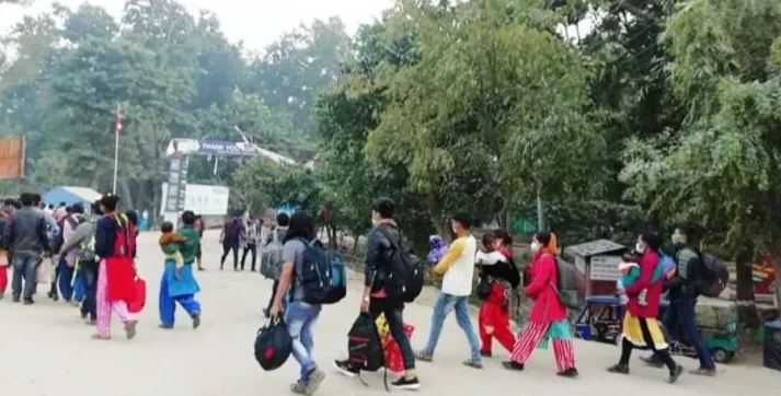 चाडपर्व नजिकिएसँगै स्वदेश फर्किने क्रम बढ्दो
