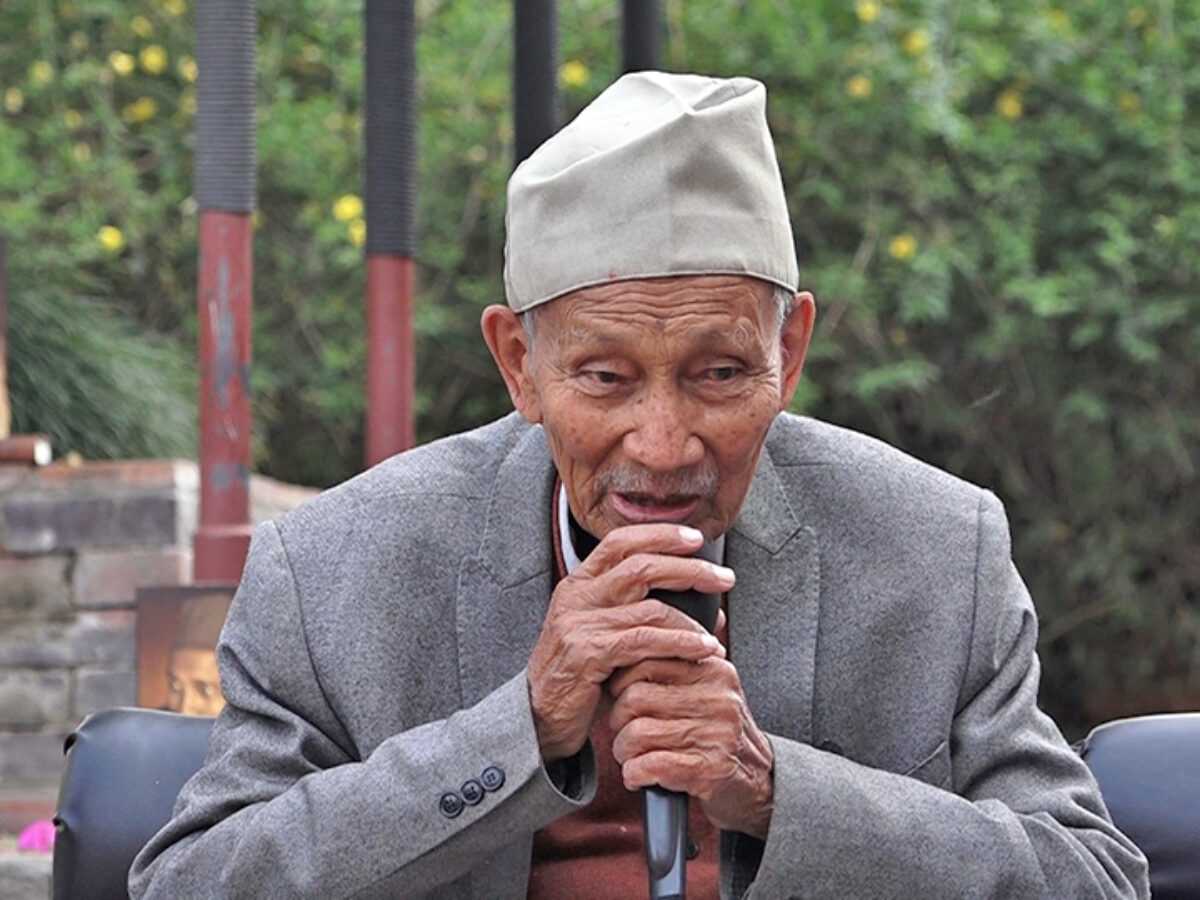को हुन् शताब्दी पुरूष सत्यमोहन जोशी