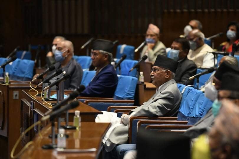 सरकारको नीति तथा कार्यक्रम संसदबाट पारित 