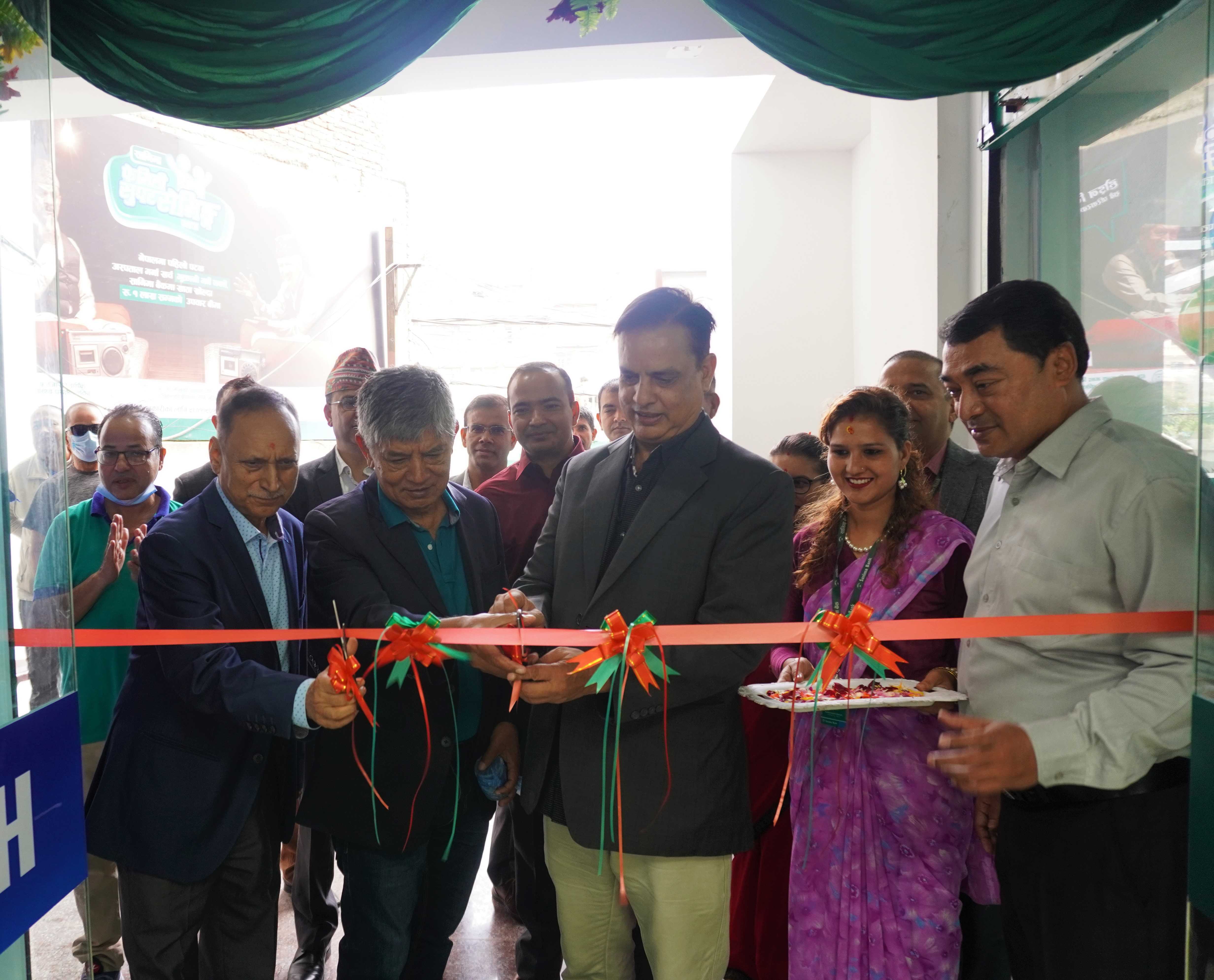 सानिमा बैंककाे नयाँ शाखा ठिमी र कपनमा 